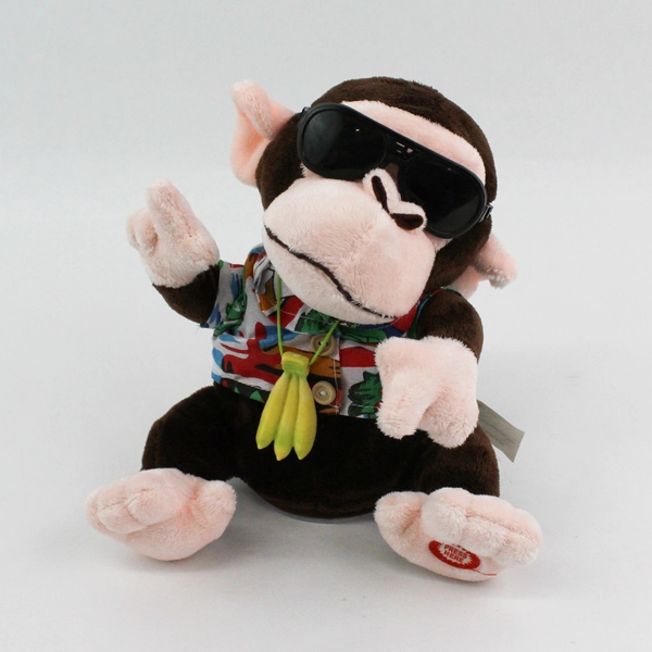 Chuang Xing Ye Toys  Dancing and Singing Monkey With Sunglasses Hawaiian Shirt