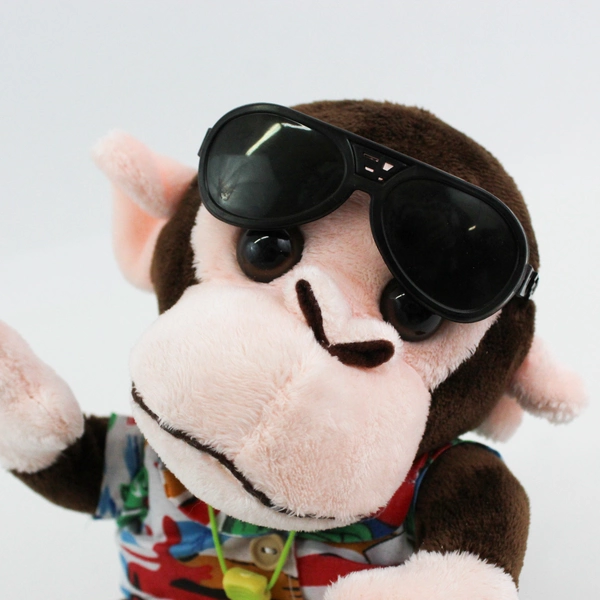 Chuang Xing Ye Toys  Dancing and Singing Monkey With Sunglasses Hawaiian Shirt