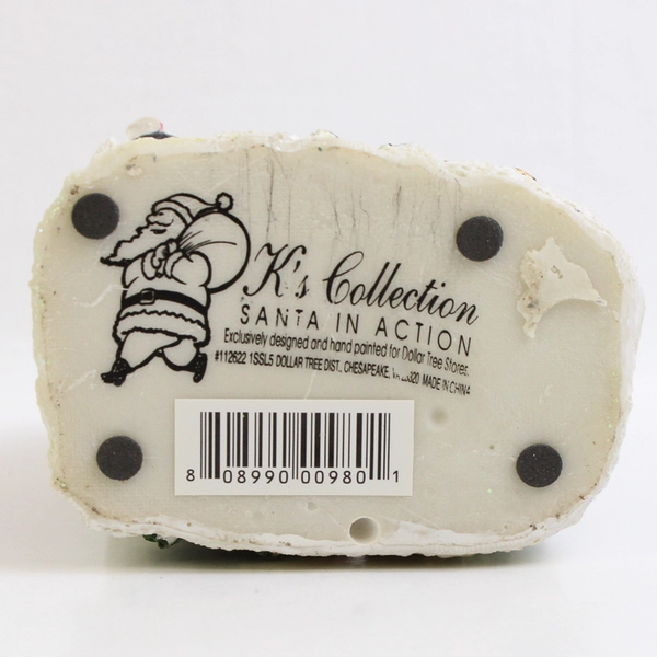 K's Collection Santa In Action Plastic Figurine