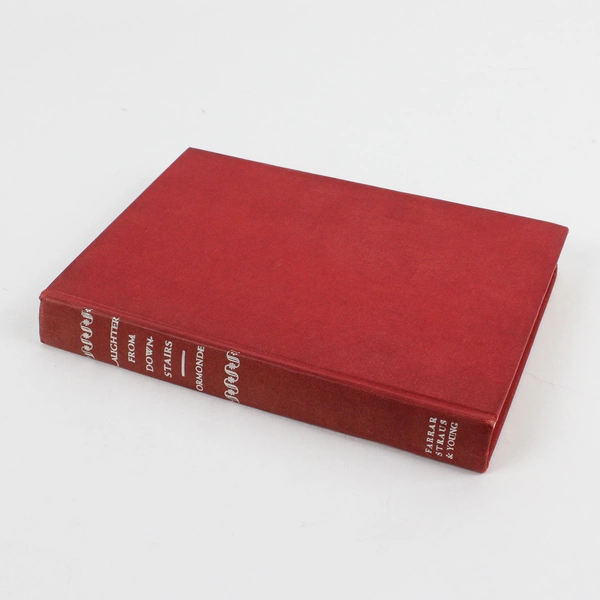 Laughter from Downstairs by Czenzi Ormonde (1948, Hardcover) Signed