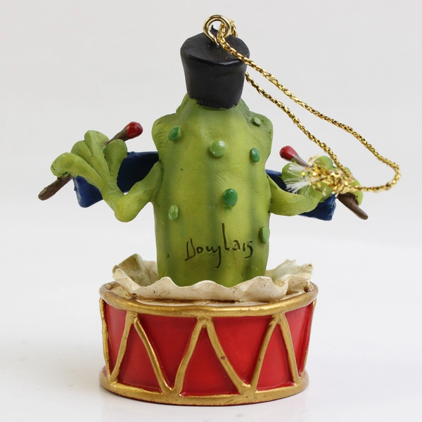 Frog "Toadily Cool Yule" Vintage Christmas Tree Ornament Douglas Russ Berrie