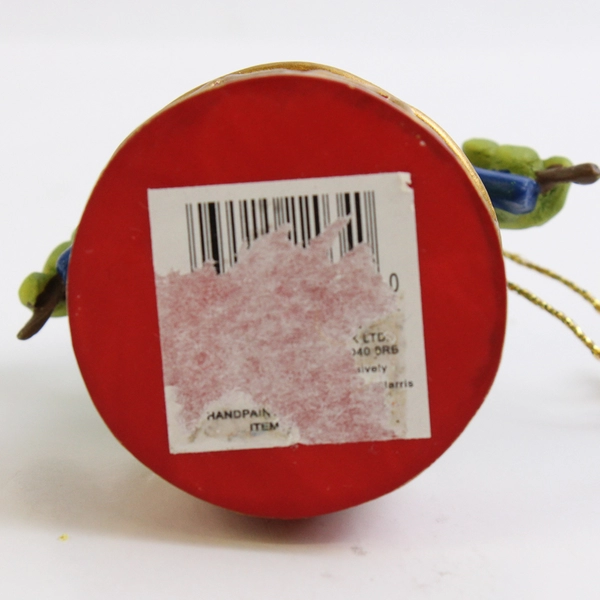 Frog "Toadily Cool Yule" Vintage Christmas Tree Ornament Douglas Russ Berrie