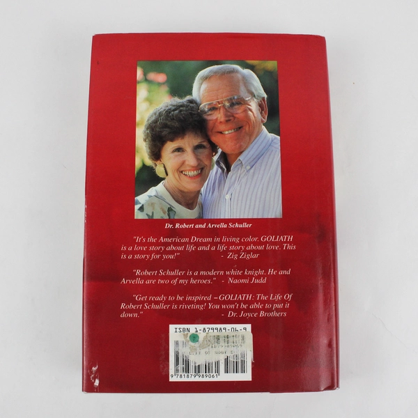 Goliath The Life of Robert Schuller by James Penner 1992 Hardcover Dust Jacket