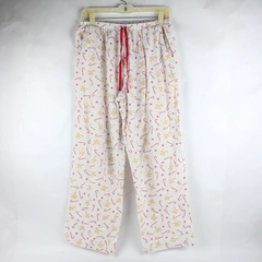 Forever 21 Christmas Candy Gingerbread Man Pattern Pajama Pants Women's Large