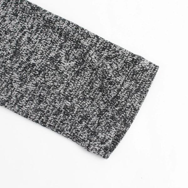 Athleta Women's M Heather Gray Wrap Front Open Long Sleeve Cardigan