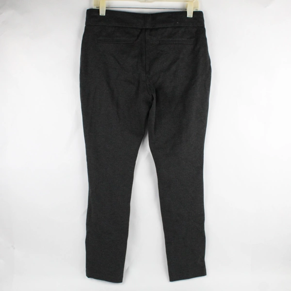 Hilary Radley Women's M Gray Pull On Tapered Leg Dress Pants