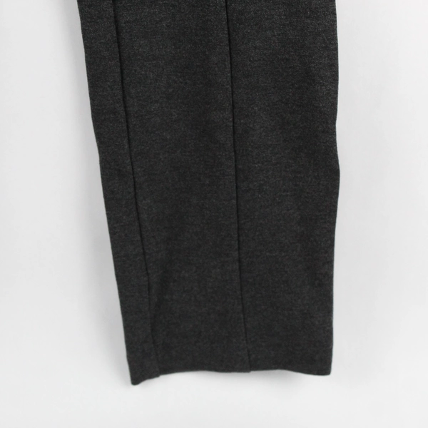 Hilary Radley Women's M Gray Pull On Tapered Leg Dress Pants