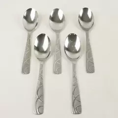Set of 5 Garland Frost Stainless Tablespoons 9in