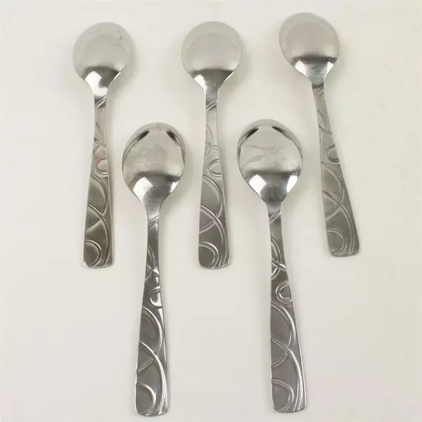 Set of 5 Garland Frost Stainless Tablespoons 9in
