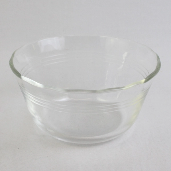 Lot Of 3 Pyrex Clear Glass Custard Cup/Small Bowls 1 (6 Oz) 2 (10 Oz)