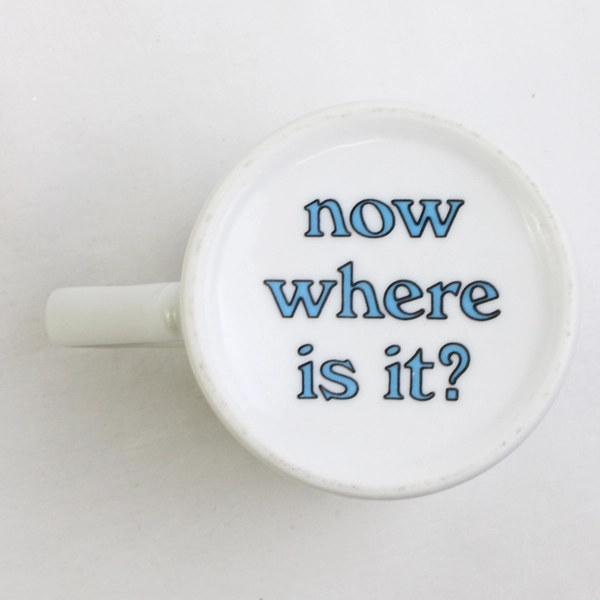 Unbranded White Coffee Mug "I Finally Got It All Together..." 3.75" Tall