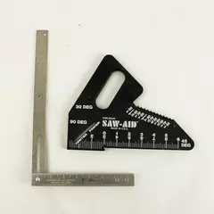 Sliding T-Bevel & Precision Saw Guide Adjustable Woodworking Tool 13in