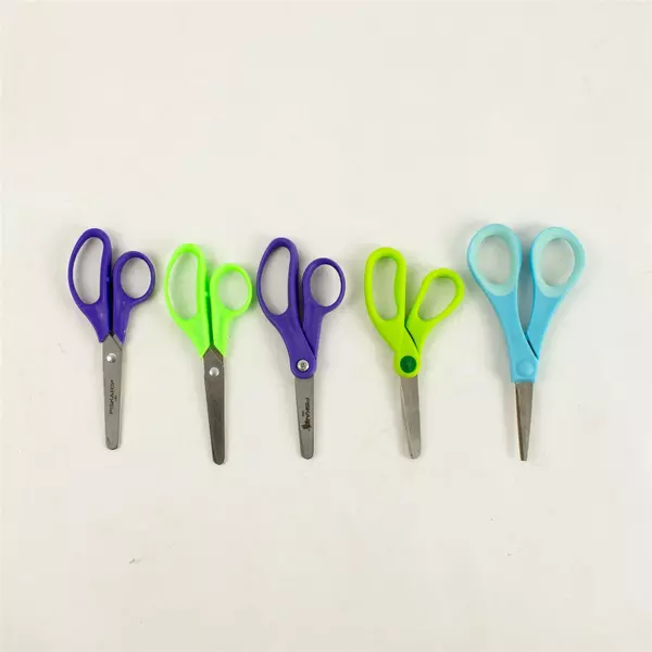 Lot of 5 Fiskars Scissors Assorted Used Pairs