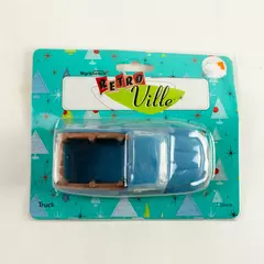 Santa's Workbench Retroville Blue Truck New Collectible Holiday Decor