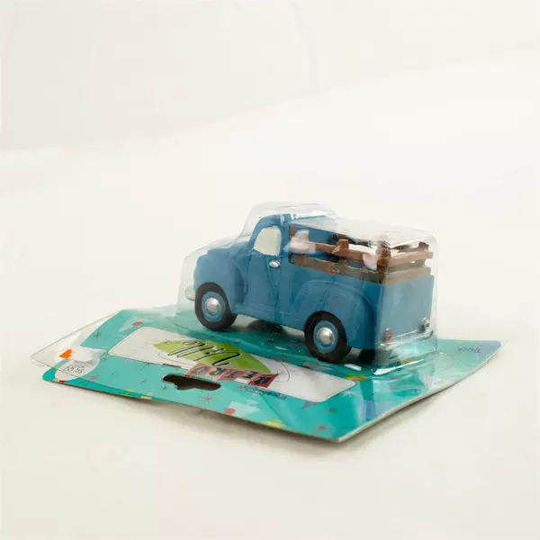 Santa's Workbench Retroville Blue Truck New Collectible Holiday Decor