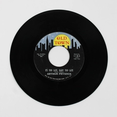 Arthur Prysock It's Too Late, Baby Too Late 45 Single Record Old Town 1965 1183