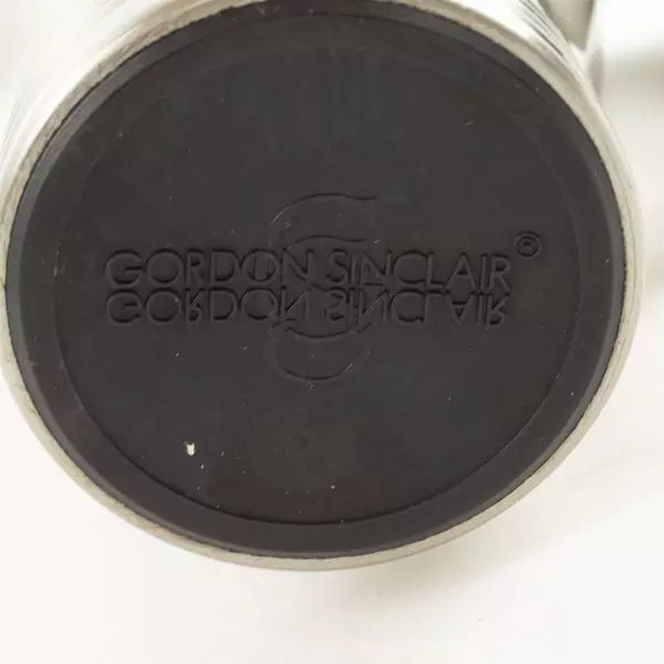 Gordon Sinclair Stainless Steel Travel Mug With the Words ST John