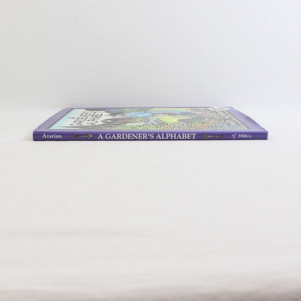 A Gardener's Alphabet by Mary Azarian Signed Copy 2000 Hardcover Dust Jacket