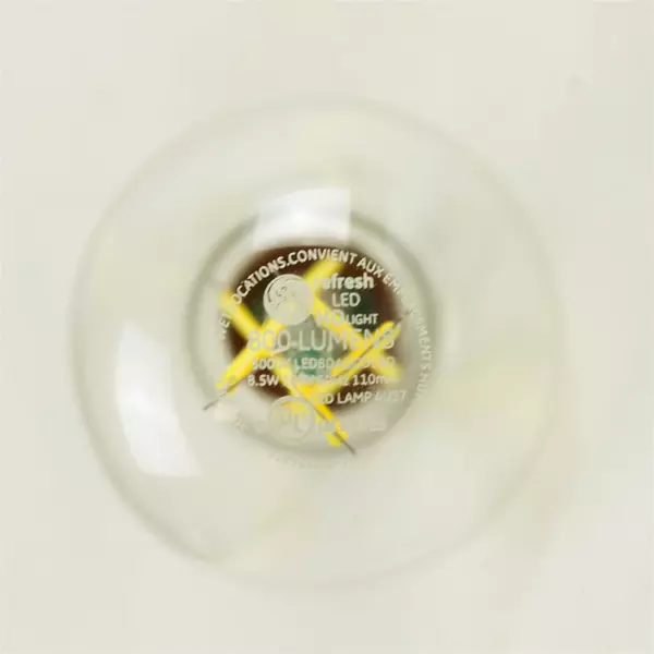 2 Pack GE LED 60W Equivalent A19 Long-Life Bright Energy Saving Medium Base