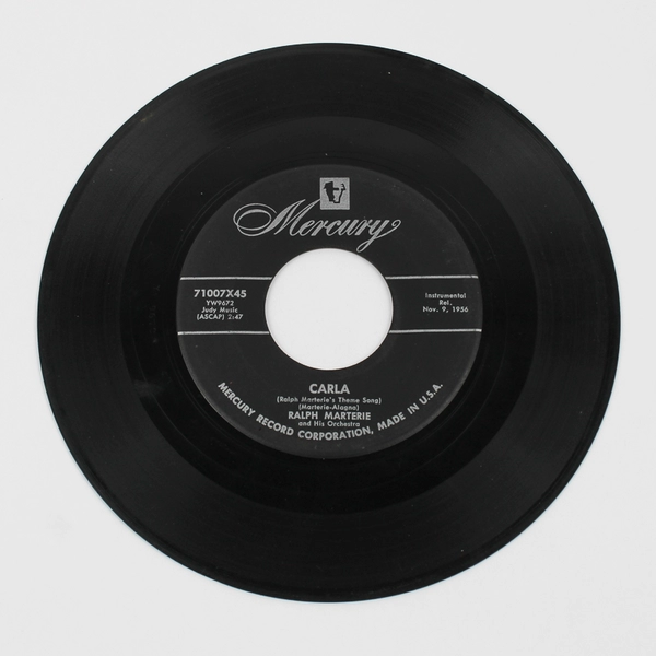Ralph Marterie And His Orchestra – Carla / Guaglione (Little Boy) 45 RPM Record
