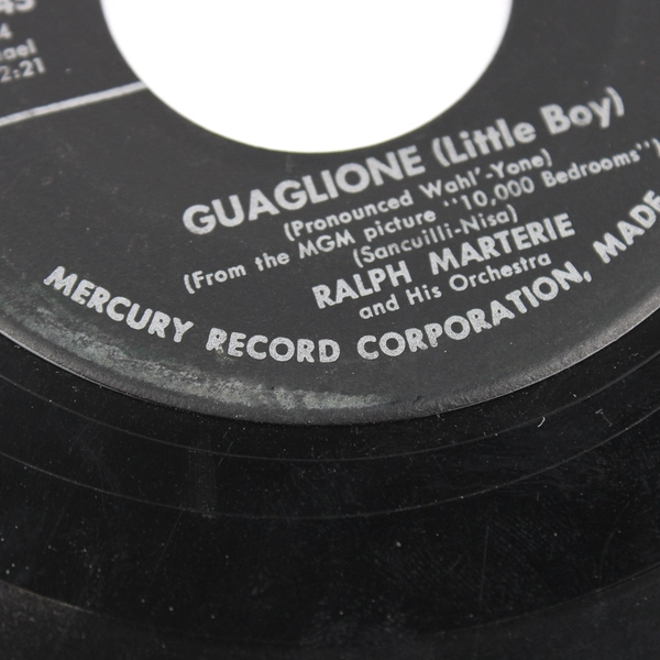 Ralph Marterie And His Orchestra – Carla / Guaglione (Little Boy) 45 RPM Record