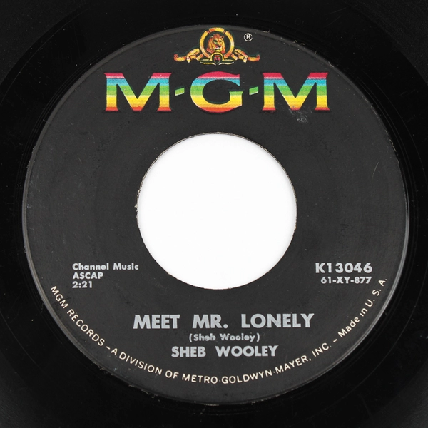 That's My Pa / Meet Mr. Lonely Sheb Wooley 45 RPM Vinyl
