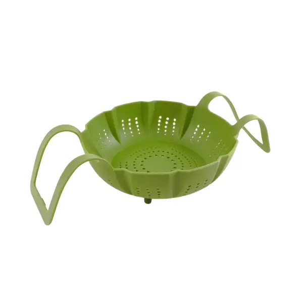 Zavor Silicone Steamer Basket 8.75in Heat-Resistant Kitchen