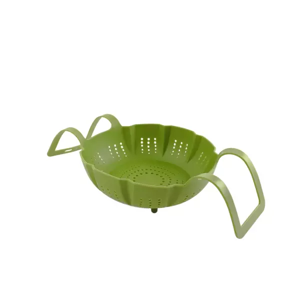 Zavor Silicone Steamer Basket 8.75in Heat-Resistant Kitchen