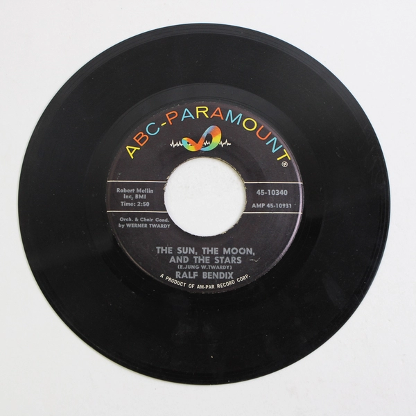 50'S & 60'S 45 Ralf Bendix Babysittin' Boogie / The Sun, The Moon, The Stars