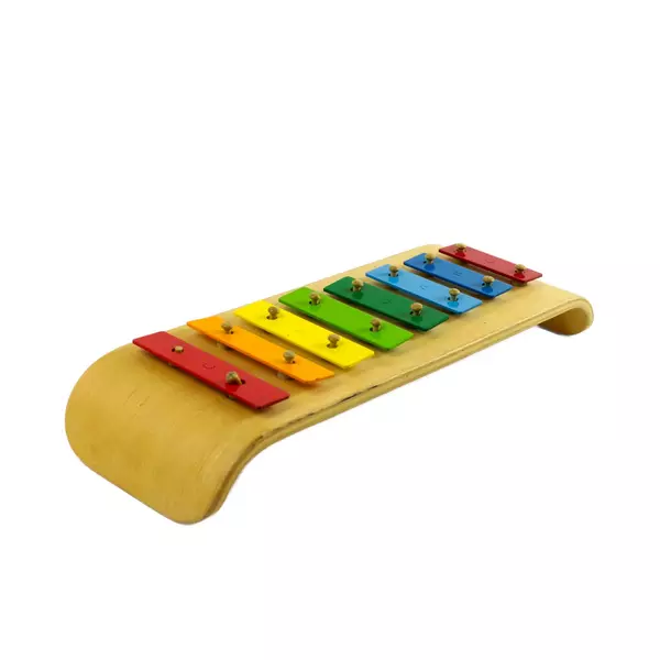 Plan Toys Wooden Xylophone 13in Compact Used Broken C Note As-Is