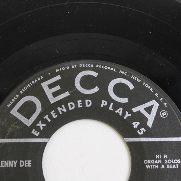 Lenny Dee Plantation Boogie/Birth Of The Blues by Decca 7" Vinyl Record 45rpm