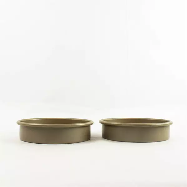 Set of 2 9in Aluminized Steel Non-Stick Cake Pans Round
