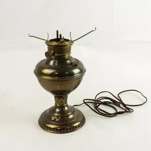 Millers New Vestal Brass Lamp Vintage Table Lamp Untested