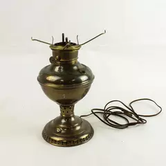 Millers New Vestal Brass Lamp Vintage Table Lamp Untested