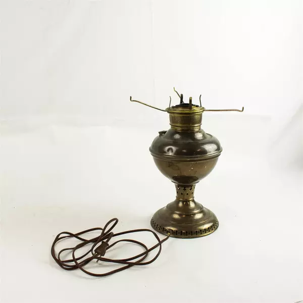Millers New Vestal Brass Lamp Vintage Table Lamp Untested