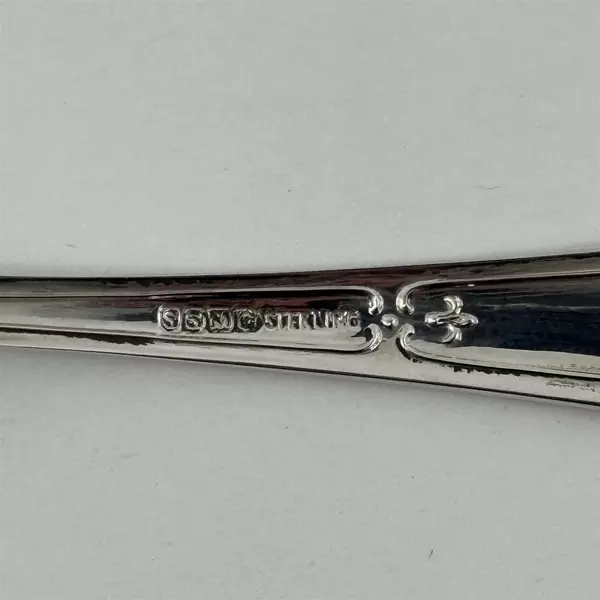 SSMC Sterling Silver Teaspoon 5.25"