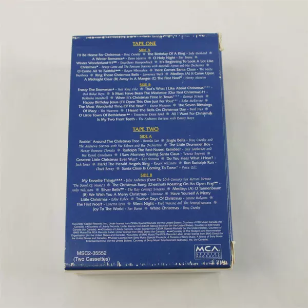 The Magic of Christmas 1994 2-Cassette Tape Set Holiday Music
