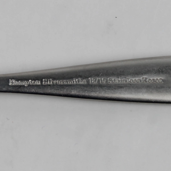 Lot of 2 Hampton Avante Salad Fork Frosted Stainless Flatware Korea