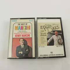 Lot of 2 Cassette Tapes The Best of Mancini & E. Power Biggs Scott Joplin