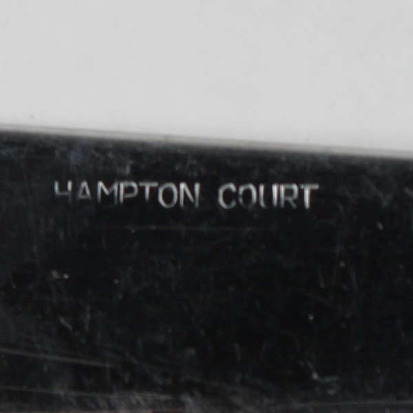 Lot of 2 Hampton Court Stainless Steel Dinner Knives 8.75" Japan Flatware