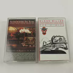 Lot of 2 Cassette Tapes Glenn Miller Chattanooga Choo Choo & Jim Bajor