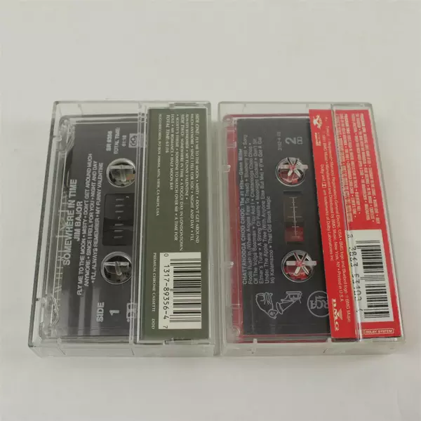 Lot of 2 Cassette Tapes Glenn Miller Chattanooga Choo Choo & Jim Bajor