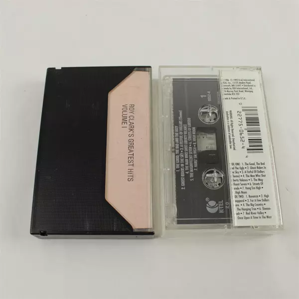 Lot of 2 Cassettes: The Greatest Western Themes & Roy Clark Greatest Hits