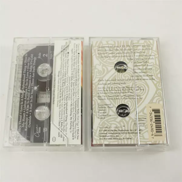 Lot of 2 Cassette Tapes Legendary Songs of the 40s-50s & Celtic Myst