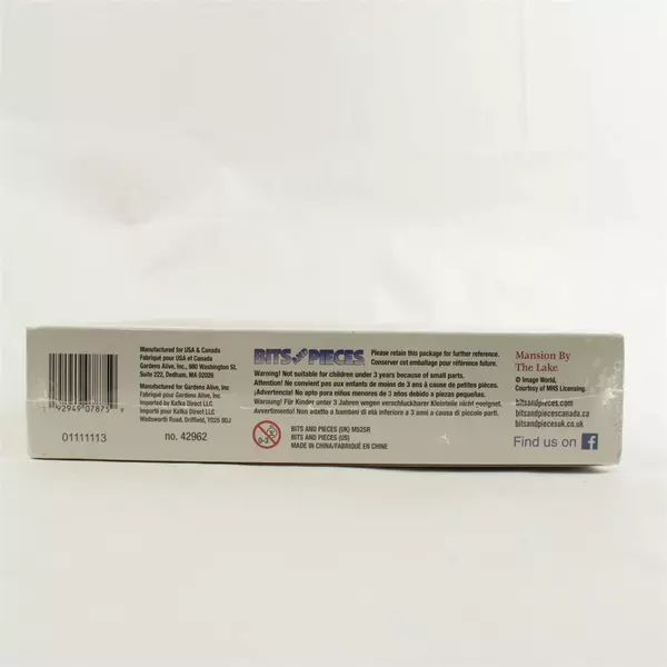 1000-Piece Mansion By The Lake Puzzle Bits and Pieces New