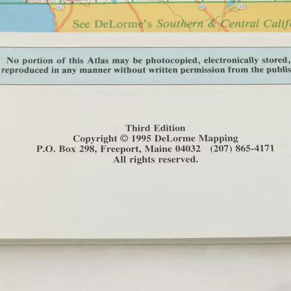 Northern California Atlas & Gazetteer - Road & Hiking Atlas