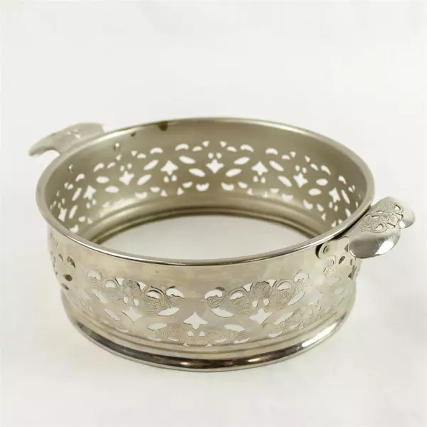 Vintage Chrome Plated Casserole Sleeve Holder Mid-Century Serving