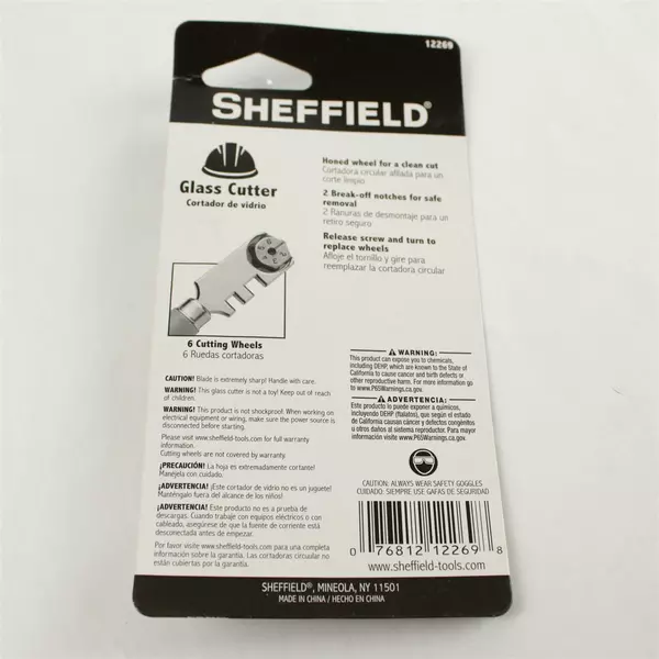 New Sheffield Glass Cutter 6  Cutting Wheels