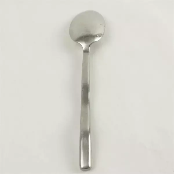 Set of 5 Hampton Silversmiths HSV12 Stainless Oval Place Soup Spoons