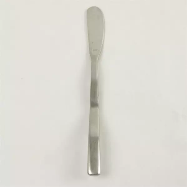 Set of 4 Hampton Silver Smith HSV12 Wavy Stainless Flat Handle Butter Knives